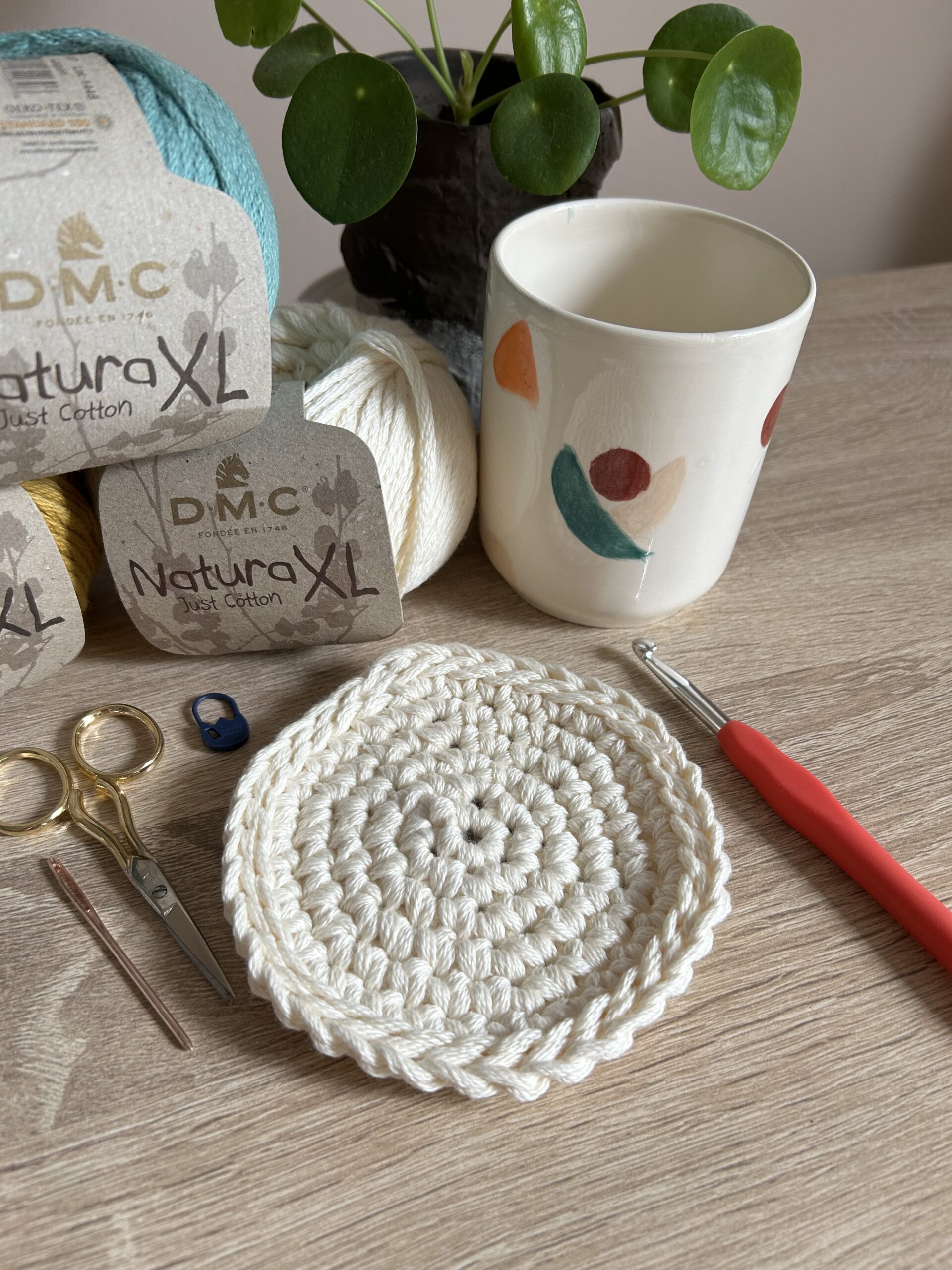 Atelier crochet intermédiaire dessous de tasse