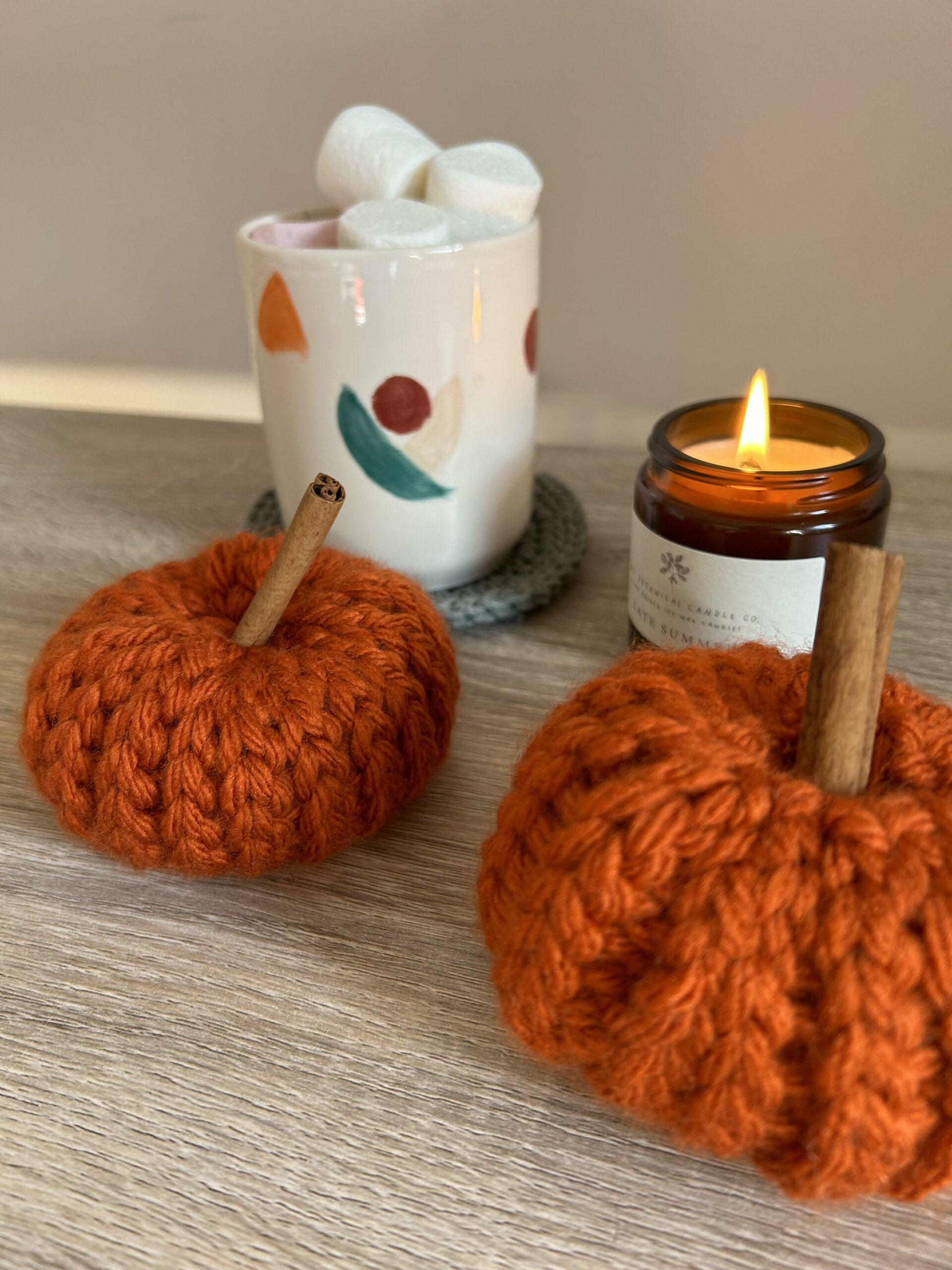 Atelier crochet citrouille d'automne